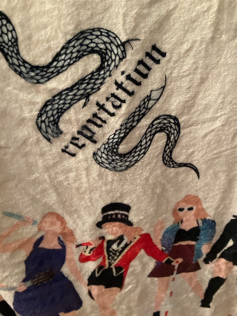 Taylor Swift Eras Themed Graphic Throw Blanket - Picture 3 of 9